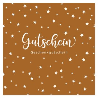 Geschenkgutschein "Sternchen"