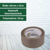 Klebeband PVC (braun)-2