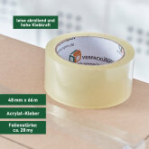 Klebeband PP 28 (transparent) leise abrollend-2