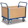 Vierwandwagen 500 kg Traglast Typ XL + EasySTOP-1