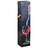 Faltschachtel f�r 1 Flasche 77 x 77 x 363 mm Vino...