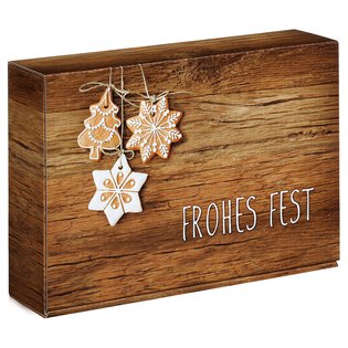 Pr?sentkarton "Frohes Fest" f?r 3 Flaschen 360 x 250 x 95 mm-1