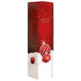 Pr�sentkarton Weihnachtskugel f�r 1 Flasche 385 x 92 x 95...