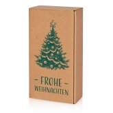 Pr�sentkarton Natura Weihnachten f�r 3 Flaschen 360 x 250 x 90 mm-1