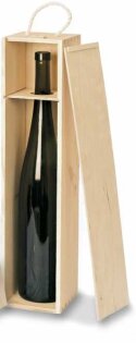 Holzkiste "Rustikal" für 1.5 Liter Magnumflaschen Wein 500 x 100 x 100 mm