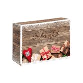 Geschenkbox 220 x 149 x 75 mm (Weihnachtswünsche)