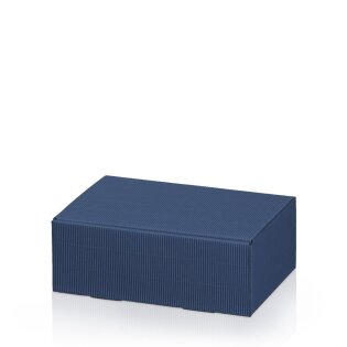 Pr�sentkarton Modern Blau 220 x 150 x 75 mm-1