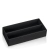 Schatullenboden "Modern Schwarz" für 2 Flaschen 380 x 170 x 90 mm