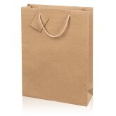 Geschenkt�te Natura Kraftpapier f�r 3 Flaschen 270 x 85 x...