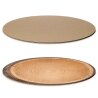 Dekoplatte Oval in Baumscheibe/Natur 300 x 200 x 4 mm-1