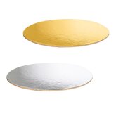 Dekoplatte Gold Oval in Metallic/Natur 200 x 150 x 4 mm-1