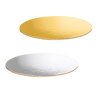 Dekoplatte Gold Oval in Metallic/Natur 200 x 150 x 4 mm-1