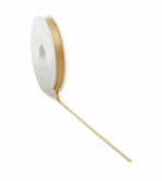 Geschenkband aus Satin Gold 3 mm x 50 m-1