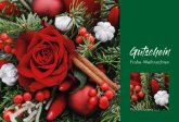 Geschenkgutschein "Rote Rose Weihnachten"