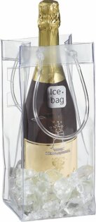 Geschenktüte "ICE BAG" für 1 Flasche 110 x 110 x 255 mm