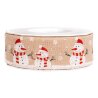 Geschenkband Snowman 40 mm x 15 m